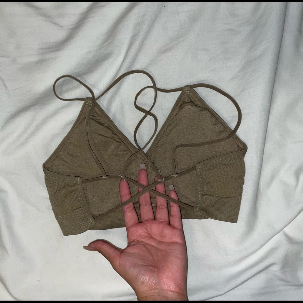 Open back Sports bra